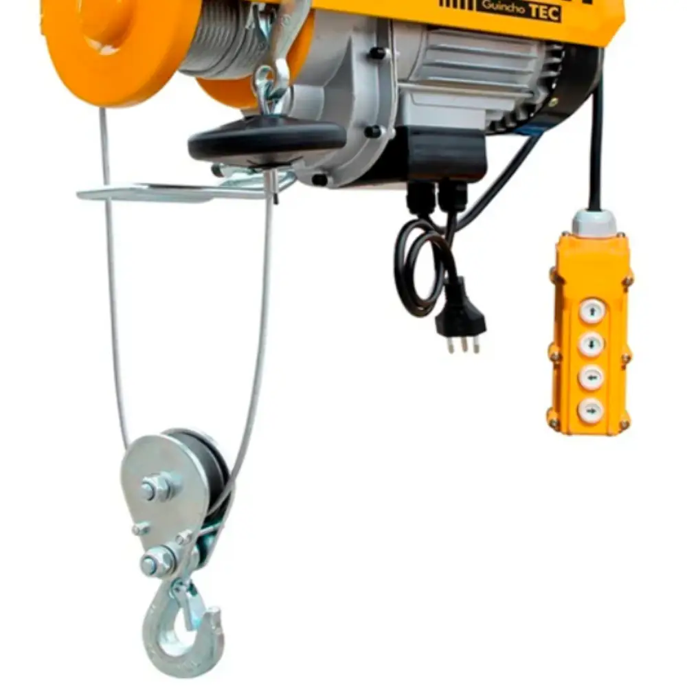 Gincho Elétrico TEC 500/1000 Mono 220V Controle sem Caçamba CSM
